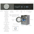 Máy giặt Samsung Inverter 9 kg WW90T634DLN/SV