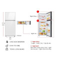 Tủ lạnh 2 cánh Inverter 385 lít Bespoke Samsung RT38CB668412SV