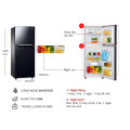Tủ lạnh 2 cánh Inverter 208 lít Samsung RT20HAR8DBU/SV