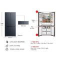  Tủ Lạnh 4 cánh Multi Doors Inverter 515 Lít Toshiba GR-RF670WI-PGV(A9)-BG