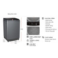 Máy Giặt Toshiba Inverter 17 Kg AW-DUN1800MV(SG) cửa trên
