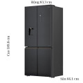 Tủ Lạnh 4 cánh Multi Doors Inverter 515 Lít Toshiba GR-RF675WI-PMV(06)-MG