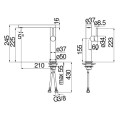 Vòi rửa bát Nobinox MATCH NB218B