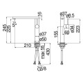 Vòi rửa bát Nobinox MATCH NB219R