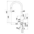 Vòi rửa bát Nobinox RING NB131L