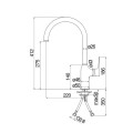 Vòi rửa bát Nobinox RING NB132
