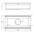 Chậu rửa bát Nobinox LIRA NJ566D