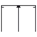 Aluflex 80 ray đôi trên màu bạc 3m Hafele 403.75.385