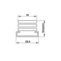 Bản lề chữ A cửa nhôm 50Kg Hafele 972.05.370
