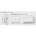 Bản Lề Lọt Lòng Metalla SM 98º Hafele 334.25.000