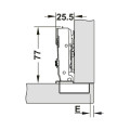 Bản Lề Trùm Ngoài Metalla SM 98º Hafele 334.05.000