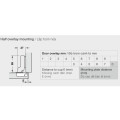 Bản Lề Trùm Nửa Metalla SM Giảm Chấn 110º Hafele 315.20.751