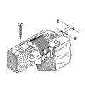 Bản lề âm cho cửa gỗ dày 19 -24mm Hafele 341.07.727