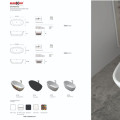 Bồn tắm không massage Coco Euroking EU-6026-1700 Nhám/Đen/Đá