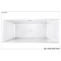 Bồn tắm EuroKing không massage NG-1875 (All White)