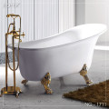 Bồn tắm EuroKing không massage NG-1711-1700(White+Gold)