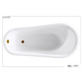 Bồn tắm EuroKing không massage NG-1711-1700(White+Gold)