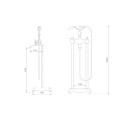 Vòi sen tắm gắn bồn EuroKing EU-51017-1
