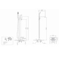 Vòi sen tắm gắn bồn EuroKing EU-1340100