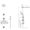 Sen tắm đứng nóng lạnh Euroking EU-1451300