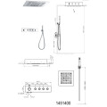 Sen tắm đứng nóng lạnh Euroking EU-1451400