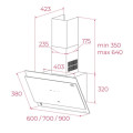 Máy hút mùi áp tường Teka DVT 68660 TOS VG 112930073