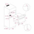 Lò nướng Teka HLC 8406 BK AirFry 111130011