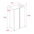 Tủ lạnh Teka RLF 74917 GBK 113430081