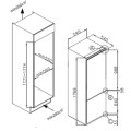 Tủ lạnh 2 cửa lắp âm Teka RBF 73370 FI TH 113560018