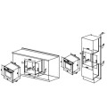Lò nướng âm tủ 81 lít Hafele HC-O811B 495.10.035