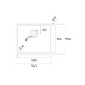 Chậu rửa chén Teka BX R10 50.40 115010040