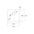 Chậu rửa chén Teka BX R10 40.40 115010038