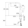 Vòi chậu nóng lạnh Teka OVAL 938 116020018