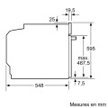 Lò nướng âm tủ Bosch HBA514BB3 71L