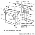 Lò nướng âm tủ Bosch 66L HBF512BB1T Series 2