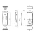 Khóa điện tử Hafele NOVA - MR2501B 499.21.226