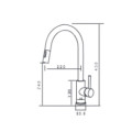 Vòi rửa chén nóng lạnh GrandX GXF05