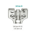 Bản lề GrandX Capella Inox SUS 304 XC.S304C3D