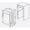 Máy rửa chén Hafele HDW-B4512B 533.23.340