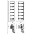Tủ khô nan dẹt GrandX SUS304 Cánh Mở XPR.600S