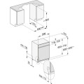 Máy rửa bát âm tủ bán phần Miele G 7131 SCi AD