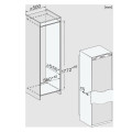 Tủ mát âm tủ Miele K 7747 C 125 Gala