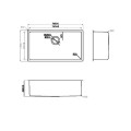 Chậu rửa bát Konox STELO 780U