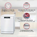 Máy Rửa Bát Bosch Độc Lập SMS88TW02M Serie 8: Sấy Zeolith Cao Cấp