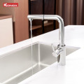 Vòi rửa bát dây rút Konox Vira Chrome