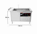 Máy Rửa Chén Bát Công Nghiệp Siêu Âm Texgio Ultrasonic Standard TGU-1200SS