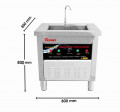 Máy Rửa Chén Bát Công Nghiệp Siêu Âm Texgio Ultrasonic Standard TGU-800SS