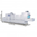  Máy rửa chén bát công nghiệp băng chuyền PRIME PMFE-1800