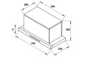 Máy Hút Mùi Hafele HC-H706BS 533.87.798 Âm Tủ