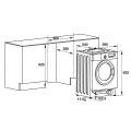 Máy giặt âm tủ Hafele HW-B60A 538.91.080